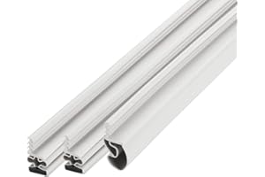 MD BUILDING PRODUCTS M-D Building Products 47006 Magnetic Door Seal, 84" x 1.75" x 1.75", White