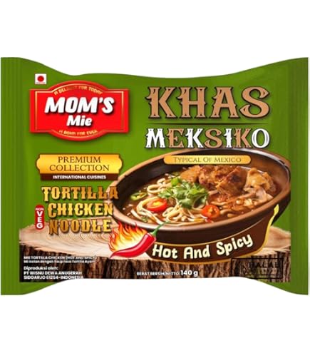 Mom's Mie Tortilla Spicy Noodles – Hot & Spicy Mexican Style