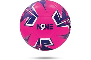NINE Football Size 3 4 5 Ideal for Boys Gifts Futsal Soft Touch TPE Foam Layer Perfect Bounce Moisten Needle Restricted Bladder