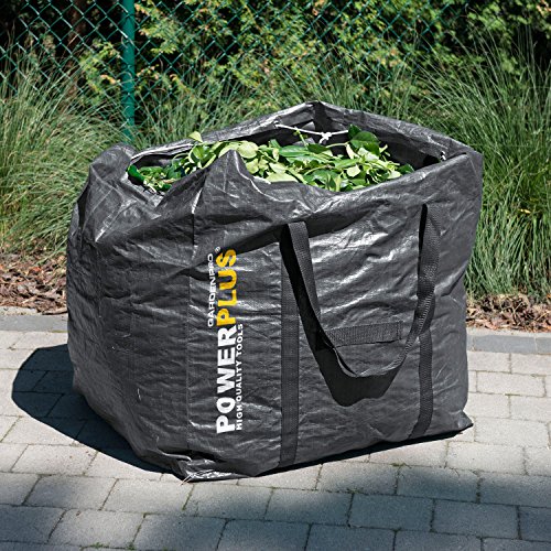 POWXGSG4 Garten Abfallsack Laubsack Schwerlast Gewebetasche 270 Liter - 2