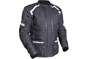 ARISTA CHAQUETA DE MOTO BLACK TOURING CORDURA