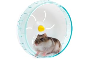 TULEBOLIAN Hamsterrad,17,5 cm (6,9 Zoll) Leises Hamsterlaufrad,Haustiere Laufsport Joggingrad großes Spinner-Übungslaufrad für Hamster, Rennmäuse, Mäuse oder andere Kleintiere