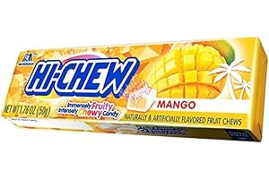 Hi-Chew Mango, Kaubonbons mit Mangogeschmack, 50g