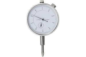 YOUNG WOLF 0.01mm Accurate Clock Dial Test Indicator Outer Measuring Gage Metric 0-10MM
