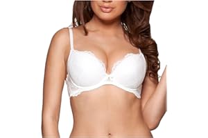 Gossard Damski biustonosz Superboost Lace N/P Plunge, nieprzezroczysty