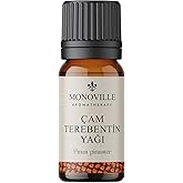 Monoville &Ccedil;am Terebentin U&ccedil;ucu Yağı 10 ml%100 Saf Ve Doğal (Pine Turpentine Oil)