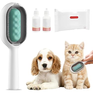 6-teiliges Hundebad-Set Aus Silikon – Waschhandschuhe, Bürsten, Zahn- & Nasenbürste Für Hunde & Katzen