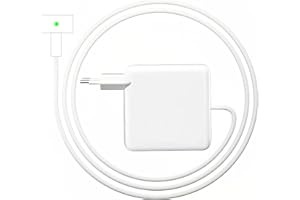 AILKIN 85W T-Tip Chargeur, Remplacement de l'adaptateur secteur Mac Book, Compatible avec Mac-Book Pro 13"&15"&17" Inch (2012-2015) Modèle A1174,A1290,A1424,A1398,A1343,A1172, Applicable à 85W/60W/45W