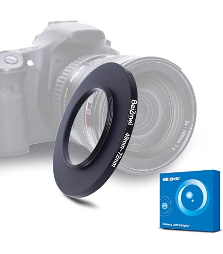 Bague Adaptateur 72mm Vers 82mm ADAPTOUT - Métal Aluminium Pour Filtres Objectif Photo