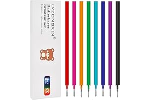 LVZONGXIN Wkłady zapasowe, kompatybilne z Legami, końcówka 0,7 mm, wysokość 13 cm, rolka atramentowa do ścierania