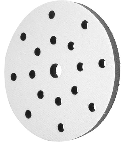 Cuscinetto In Spugna Morbida Per Levigatrici - Diametro 150 Mm, 6 Fori, Per Tamponi Abrasivi Da 6 Pollici - Foto 12