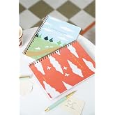 Matt Notebook A5 Spiralli Okul Defteri 80 yaprak 2'li Set &ndash; &Ccedil;izgili &amp; Kareli