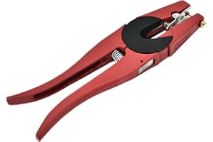 CERSALT Pinza per bestiame, pinza per bovini, impugnatura ergonomica in lega solida da 24,5 * 6 * 2,2 cm per pecore da bovino