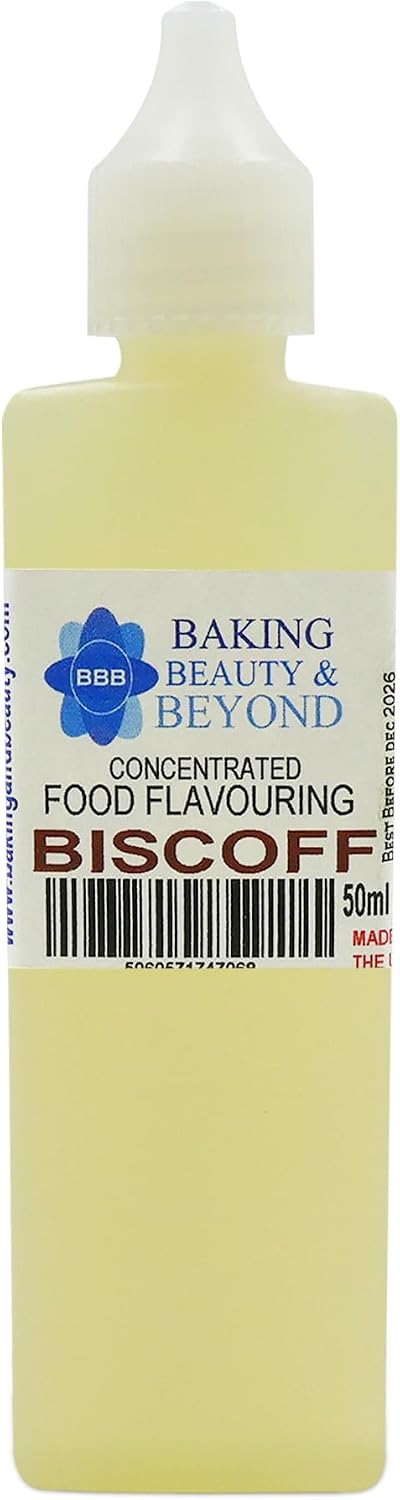 Baking Beauty and Beyond Concentrated Food Flavouring - Biscoff (50ml)