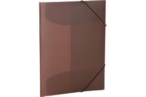 Herma elastisk mapp genomskinlig i vitt, A4 A4