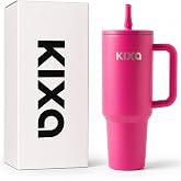 Kixa HydroFlow Tumbler 1200 ml Hot & Cold Tumbler (Leakproof) (candycrush) Stainless Steel, Pink