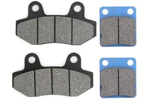 TERISASS Premium Ceramic Front Rear Disc Brake Pad Set Fits for 50 90 110 125 140 150 Pit Dirt Bike+pit bike front and back brake pads