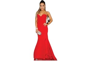 STAR CUTOUTS Ltd CS631 Ariana Grande Lifesize - Recorte de cartón Ideal para fanáticos, Amigos, Familiares y Eventos, Altura 157 cm, Ancho 61 cm, Multicolor, sólido, Regular