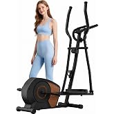 Aeriflo Elliptical Elliptical Bike for Home, Silent, Flywheel, 6 kg, 16 | Home Fitness Elliptical with Bluetooth and App, LCD