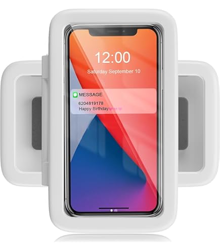 Shower Phone Holder Waterproof 360° Adjustable For Phones