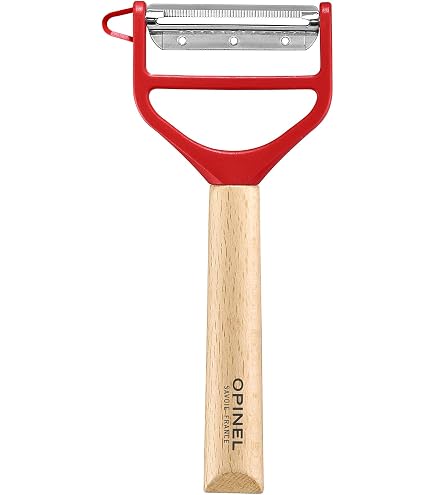 Pelapatate per frutta e verdura N°115, acciaio inossidabile, 6 cm, Les