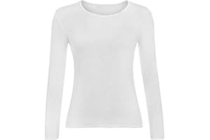 21Fashion Kids Plain Basic Top Long Sleeve Womens Girls Boys Uniform T-Shirt Tops