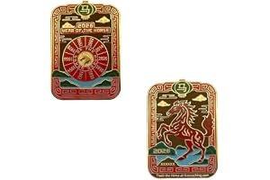 geo-Versand Year of The Fire Horse Geocoin häst 2026 geocaching