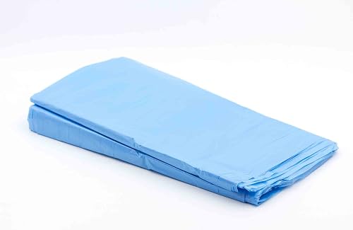 Capa desechable para aplicación de tinte. Pack 100 unidades. Color Azul