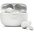 JBL Wave Beam In-Ear Wireless Earbuds with IP54 and IPX2 Waterproofing, Hands-Free Calling and 32-Hour Battery Life, White