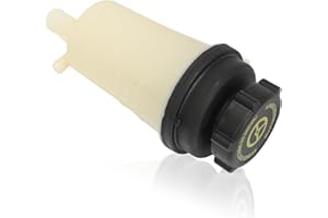 HAFRILY Power Steering Reservoir 140238 Power Steering Fluid Expansion Tank Bottle with Cap Compatible with Ford Focus Mk2 Focus C-Max 2003-2012 Spare Parts 1358217