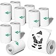 10 Rolls Mini Thermal Printer Sticker Paper, Mini Printer Sticker Paper 57 X 25mm, Mini Pocket Printer Sticker Paper for Most Kids Instant Camera, Kids Instant Camera Refill Mini Printer Paper