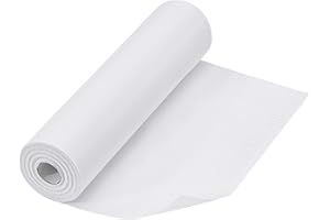 ANYUNKEY Vlies Tischläufer Reinweiß , Tischläufer Modern,Tischband Rolle, Table Runner Outdoor,Tischdeko für Geburtstage & Hochzeiten, Taufe ,Konfirmation oder Kommunion und Festtafeln,30 cm x 25 m