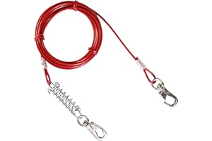 Trixie Chaîne d'attache pour Chiens 5 m Red