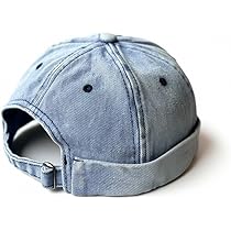 Buy JAZAA Unisex Docker Hats Adjustable Leather Buckle Street