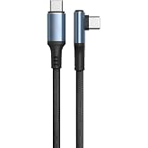 90 Derece A&ccedil;ılı USB Type-C Şarj Kablosu, Oyun i&ccedil;in Uyumlu, Dayanıklı &Ouml;rg&uuml;l&uuml; Kablo, B&uuml;k&uuml;lmeyi &Ouml;nleyen Tasarım, Type-c to Type-