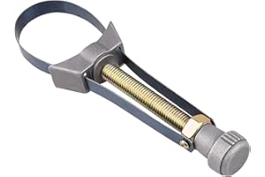 Altamejor Chiave Filtro Olio Auto Chiave per Filtro Olio per Moto, Camion, Rimozione del Filtro Dell'olio Diametro regolabile da 60 mm a 120 mm