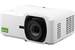 ViewSonic LX700-4K UHD 4K Projecteur Laser pour Jeux et Home Cinéma, 3500 ANSI Lumens, 240 Hz, Entrée Ultra-Rapide 4.2 ms, Écran 300 Pouces, HDR, Contraste 3000000:1