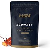 HSN Evowhey Protein Chocolate Hazelnut Chocolate 2 kg | Whey Protein Concentrate from Grass Cows. Gluten and Soy Free. Does n