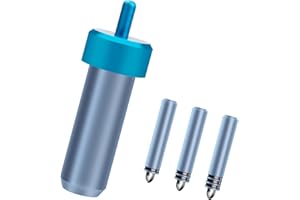 USEAMIE Foil Transfer Kit 3 in 1 Foil Transfer Tool Compatible with Cricut Joy, Including Fine, Medium and Bold Blades and Housing