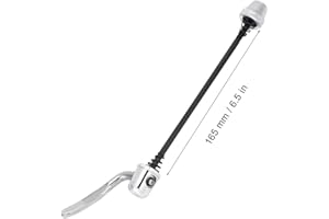 GERMERSE Spiedino a sgancio rapido, Trainer per bici in acciaio Spiedino a sgancio rapido, Trainer per bici da strada per Trainer Allenatore per ciclismo indoor da mountain bike