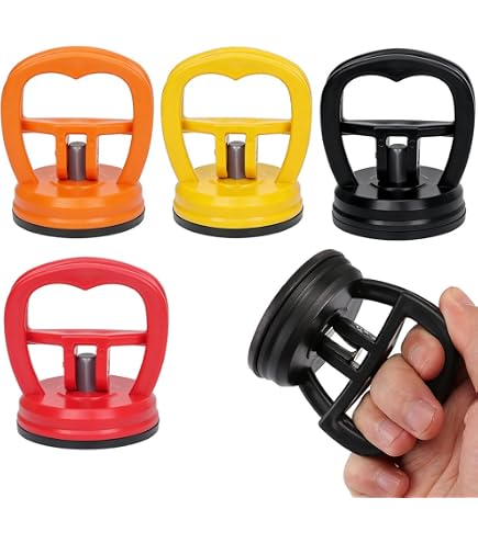 JNNJ Kit Estrattore Per Ammaccature Auto A Ponte - Rimozione Ammaccature Fai-da-Te Con Ventosa E Gomma