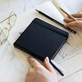 12x12 cm Sert Kapak 80 Yaprak 140 gr. Eskiz Defteri - Sketch Book - Siyah