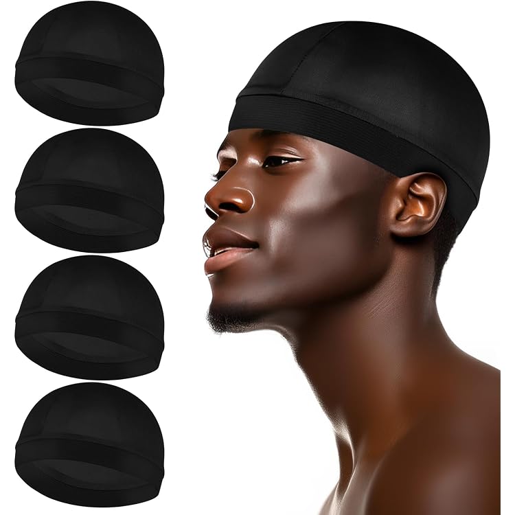 4 Casquettes Crâne ATSNOSH - Bonnet Léger Été Homme Femme - Pour Sport, Running, Cyclisme