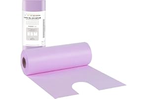 AVASEE Mantellina per pazienti in tessuto protettivo, 53 x 60 cm, 80 pezzi, colore viola