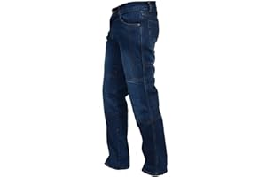 Juicy Trendz® Pantalon de Moto Homme Pantalon Motards Jeans de Moto Renforcée Aramide Protection