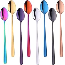 Cucchiaini Da Caff&egrave; Con Note Musicali - Acciaio Inox, 5 Pezzi, Per Bar, Casa O Regalo