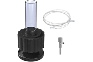 Pawfly Acuario Nano Bio filtro de esponja silencioso Betta Fry Camarones Kit de filtro de espuma con tubería de línea aérea para pecera pequeña de hasta 12L