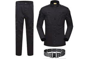 ATAIRSOFT Taktische Männer BDU Kampfuniform Jacke Hemd & Hosenanzug für Armee Militär Airsoft Paintball Jagdkriegsspiel Multi Colors