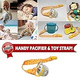 Buggy- und Kinderwagen-Organiser – universal für Ordnung in Kinderwagen, Buggys und Sportwagen – mit zwei isolierten Getränkehaltern - 2