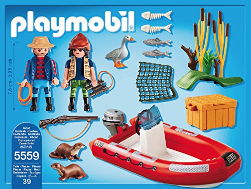 PLAYMOBIL 5559 – Schlauchboot mit Wilderern - 3